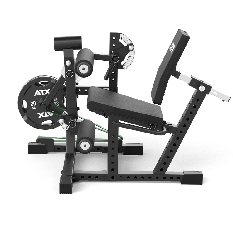 Poza cu ATX Leg Extension & Leg Curl Combo Seated BCO-680 – Aparat Profesional pentru Cvadricepși și Femurali