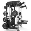 Poza cu ATX Smith Machine Multi Pull Half Rack – Stație Multifuncțională Profesională cu Functional Trainer și 2 x 110 kg