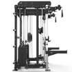 Poza cu ATX Smith Machine Multi Pull Half Rack – Stație Multifuncțională Profesională cu Functional Trainer și 2 x 110 kg