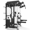 Poza cu ATX Smith Machine Multi Pull Half Rack – Stație Multifuncțională Profesională cu Functional Trainer și 2 x 110 kg