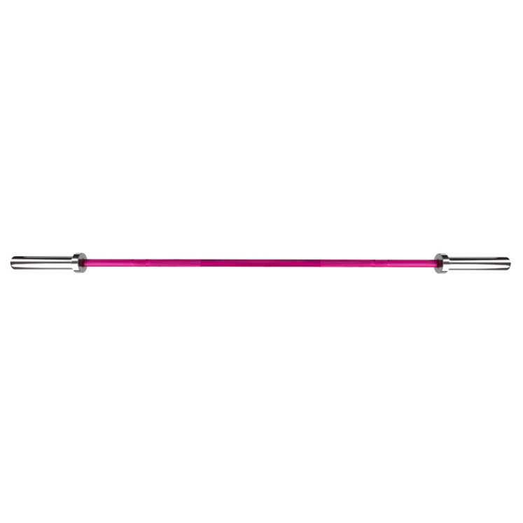 Poza cu Technik Bar 7,5 kg Roz - Bara Hantel din Aluminiu Extra Usoara