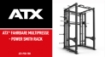 Poza cu ATX Power Smith Rack Profesional – Rack Multifuncțional cu Smith Machine