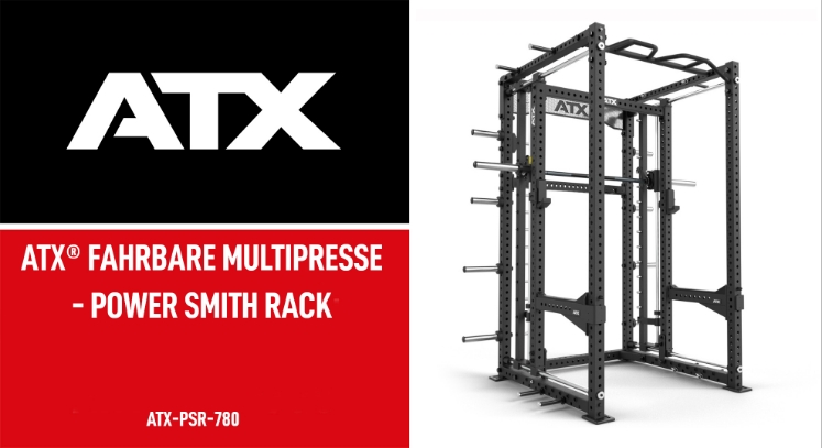 Poza cu ATX Power Smith Rack Profesional – Rack Multifuncțional cu Smith Machine