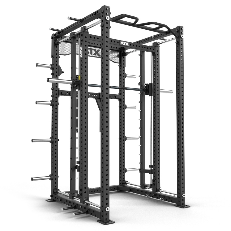 Poza cu ATX Power Smith Rack Profesional – Rack Multifuncțional cu Smith Machine