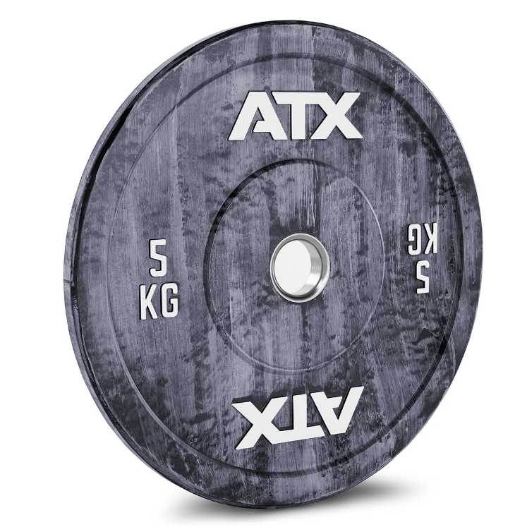 Poza cu Disc bumper ATX Color Fade 5 kg gri - 50 mm