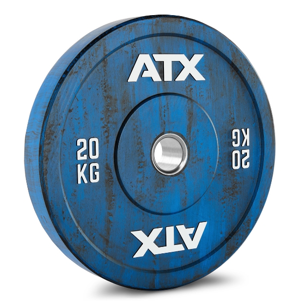 Poza cu ATX Color Fade Bumper Plate - 20 kg - albastru