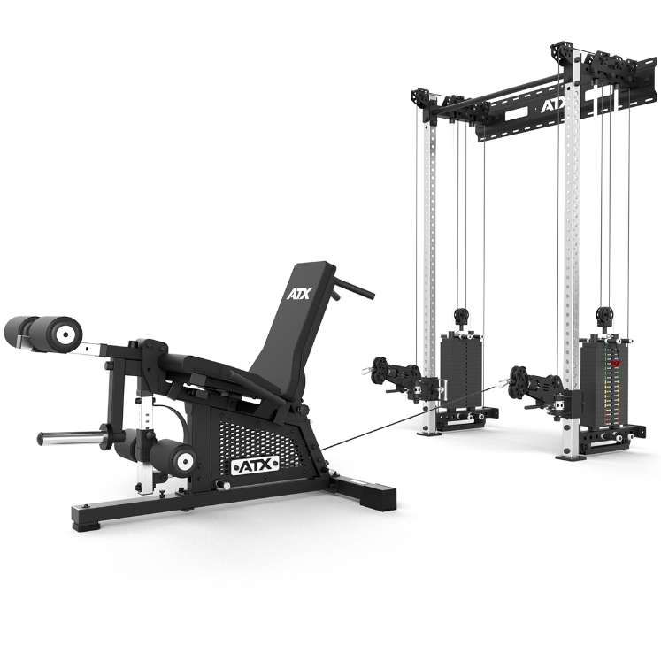 Poza cu ATX Leg Extension / Leg Curl Combo – Aparat Profesional pentru Extensii și Flexii Picioare