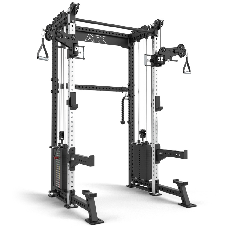 Poza cu ATX Cable Half Rack cu 2 x 90 kg greutati pe stiva