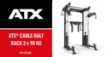 Poza cu ATX Cable Half Rack cu 2 x 90 kg greutati pe stiva