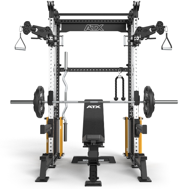 Poza cu ATX Cable Half Rack cu 2 x 90 kg greutati pe stiva