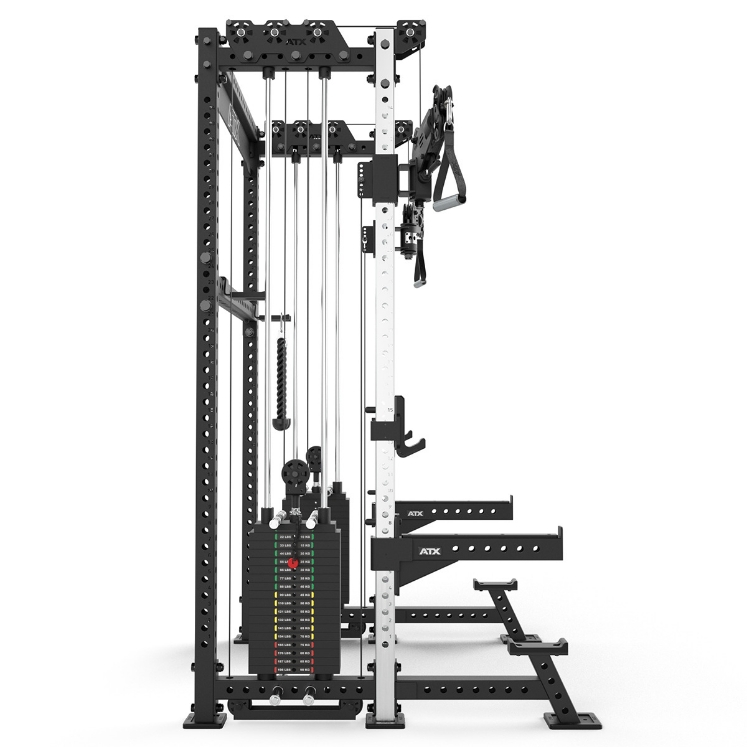 Poza cu ATX Cable Half Rack cu 2 x 90 kg greutati pe stiva