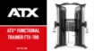 Poza cu ATX Functional Trainer FTX-780 - Aparat profesional multifunctional pentru antrenament functional