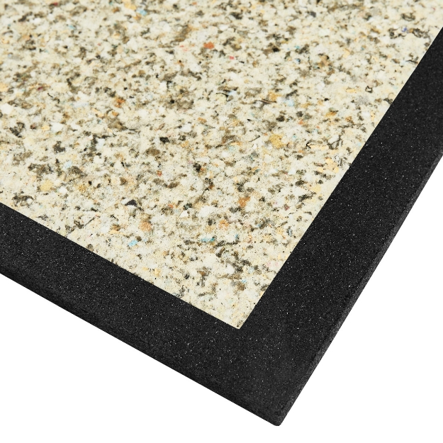 Poza cu Gymfloor® Placa de protecție pardoseală - IZOLARE FONICĂ - 1000 x 1000 x 20 mm