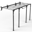 Poza cu ATX Functional Wall Rig 700 Ladder 3 – Rig Profesional de Perete cu Monkey Bars pentru Functional Training