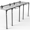 Poza cu ATX Functional Wall Rig 700 Ladder 4 – Rig Profesional de Perete cu Monkey Bars pentru Functional Training și Cross Training