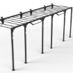Poza cu ATX Functional Wall Rig 700 Ladder 5 – Rig Profesional de Perete cu Monkey Bars pentru Functional Training și Cross Training