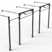 Poza cu ATX Functional Wall Rig 700 Sector 4 – Rig Profesional de Perete pentru Functional Training și Cross Training