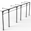 Poza cu ATX Functional Wall Rig 700 Standard 5 – Rig Profesional de Perete pentru Functional Training și Cross Training