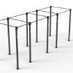 Poza cu ATX Functional Rig 700 Basic 4 – Rig Profesional Modular pentru Functional Training și Cross Training