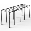 Poza cu ATX Functional Rig 700 Ladder 4 – Rig Profesional Modular cu Monkey Bars pentru Functional Training și Cross Training