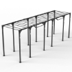 Poza cu ATX Functional Rig 700 Ladder 5 – Rig Profesional Modular cu Monkey Bars pentru Functional Training și Cross Training