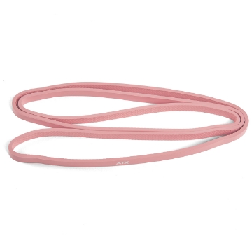 Poza cu Bandă de Rezistență ATX® Short Power Band Level 1 Roz – Elastică pentru Antrenament Funcțional