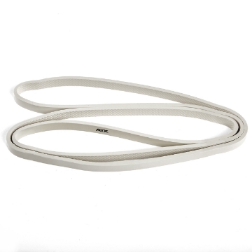 Poza cu Bandă de Rezistență ATX® Short Power Band Level 2 Albă – Elastică pentru Antrenament Funcțional