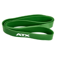 Poza cu Bandă de Rezistență ATX® Short Power Band Level 5 Verde – Elastică pentru Antrenament Funcțional