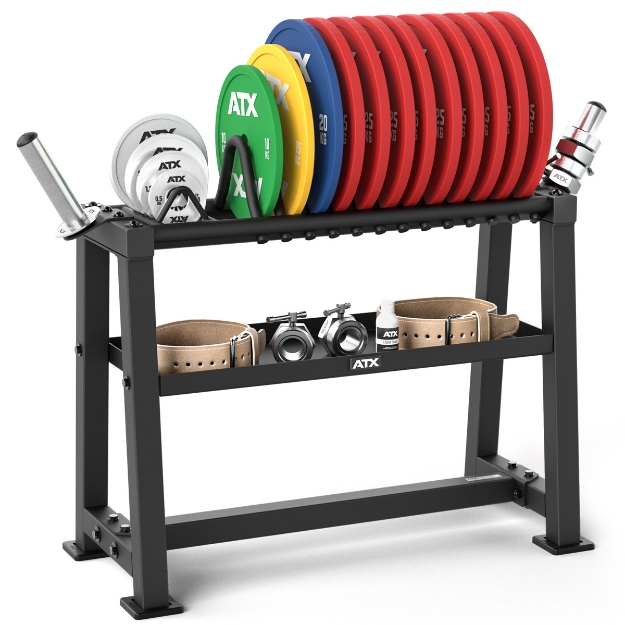 Poza cu ATX Powerlifting Rack pentru Depozitare Discuri - Hantelscheibenstander