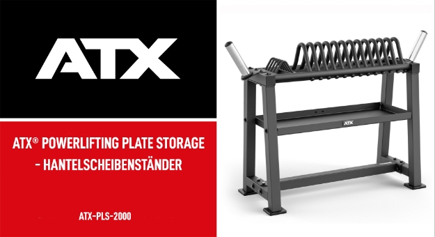 Poza cu ATX Powerlifting Rack pentru Depozitare Discuri - Hantelscheibenstander