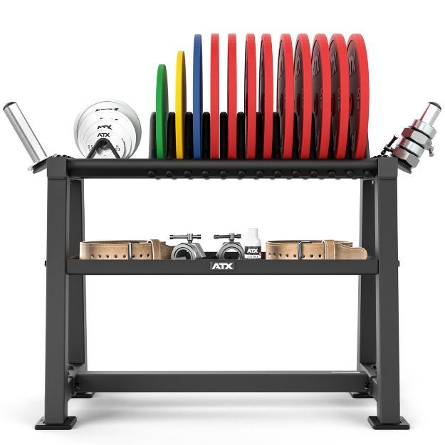 Poza cu ATX Powerlifting Rack pentru Depozitare Discuri - Hantelscheibenstander