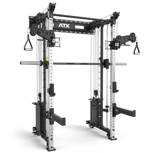 Poza cu ATX Rack-Zugstation cu multipresa pentru montare pe perete, 2x90 kg greutati incluse