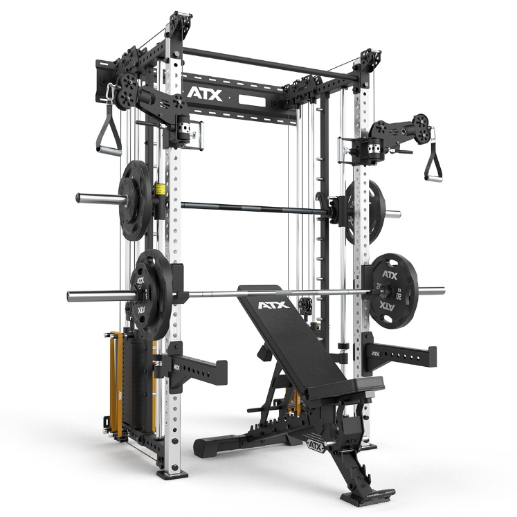 Poza cu ATX Wall Cable Smith Rack – Stație Multifuncțională Profesională cu Montaj pe Perete și 2 x 90 kg