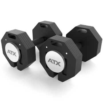 Poza cu ATX Octa Dumbbells reglabile - 2 x 24 kg