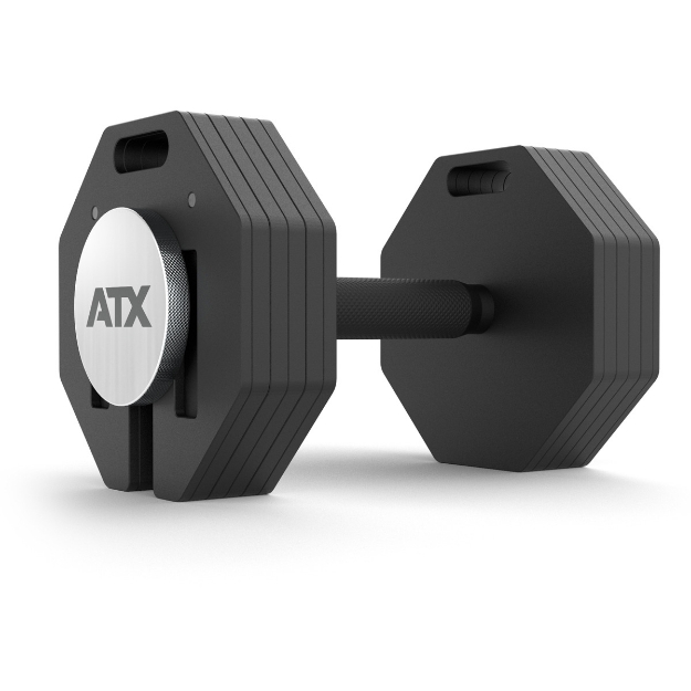 Poza cu ATX Octa Dumbbells reglabile - 2 x 24 kg