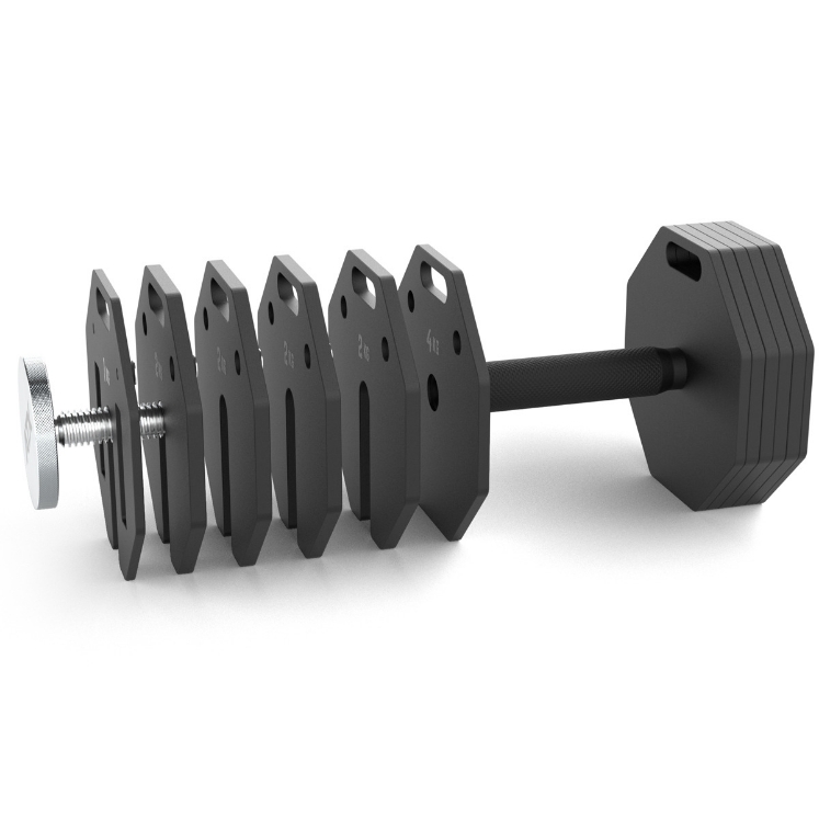 Poza cu ATX Octa Dumbbells reglabile - 2 x 24 kg