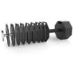 Poza cu ATX Octa Dumbbells pereche - Haltere reglabile 2 x 36 kg