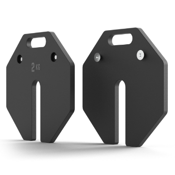 Poza cu ATX Octa Plăci de Greutate 2 x 2 kg