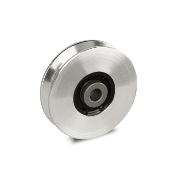 Poza cu Poulie de aluminiu / roată de direcționare ø 75 mm