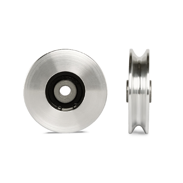 Poza cu Poulie de aluminiu / roată de direcționare ø 75 mm