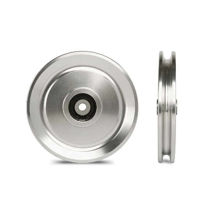 Poza cu Scripete din aluminiu / rola de deviere ø 140 mm