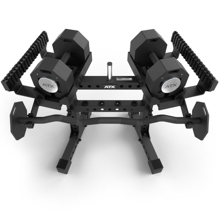 Poza cu ATX Adjustable Dumbbell Stand XL – Suport pentru gantere reglabile