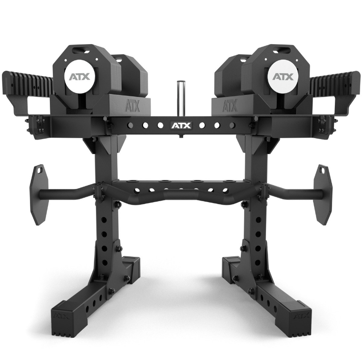Poza cu ATX Adjustable Dumbbell Stand XL – Suport pentru gantere reglabile