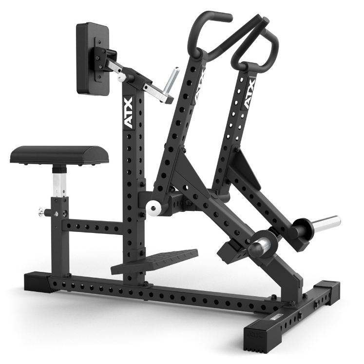 Poza cu ATX Lateral Row Machine LRM-720 – Aparat Profesional Plate Loaded pentru Antrenamentul Spatelui