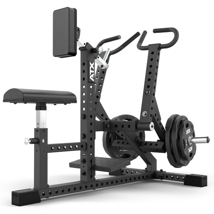 Poza cu ATX Lateral Row Machine LRM-720 – Aparat Profesional Plate Loaded pentru Antrenamentul Spatelui