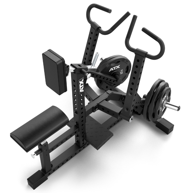 Poza cu ATX Lateral Row Machine LRM-720 – Aparat Profesional Plate Loaded pentru Antrenamentul Spatelui