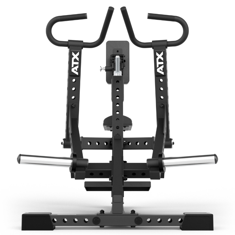 Poza cu ATX Lateral Row Machine LRM-720 – Aparat Profesional Plate Loaded pentru Antrenamentul Spatelui