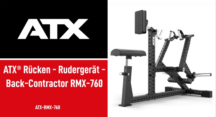 Poza cu ATX Back Contractor Row Machine RMX-760 – Aparat Profesional pentru Ramat și Dezvoltarea Musculaturii Spatelui