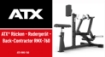 Poza cu ATX Rücken Rudergerät Back Contractor RMX-760