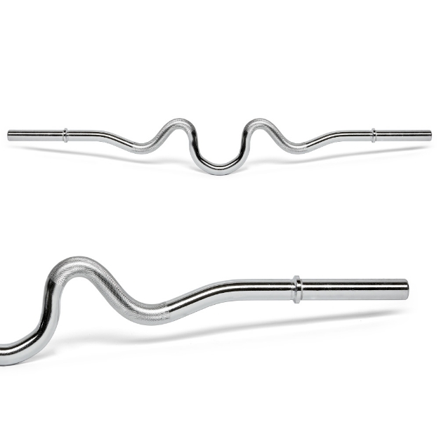 Poza cu Super SZ Curlstange 30 mm x 125 cm - prindere neteda pentru antrenament intensiv brate